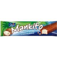 Mankíto kokosová tyčinka v mliečnej čokoláde 40g / 0,39 € s DPH 